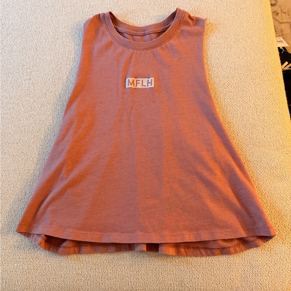 Move Fast Lift Heavy racer back tank
